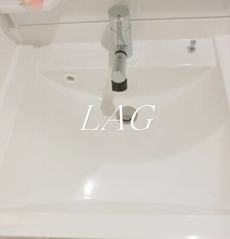 洗面設備　独立洗面台です。