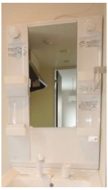 洗面設備　※同物件同仕様の参考写真です