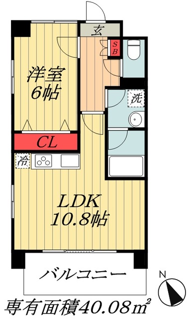 東京メトロ東西線 浦安駅 徒歩12分 4階建 築19年の間取り写真