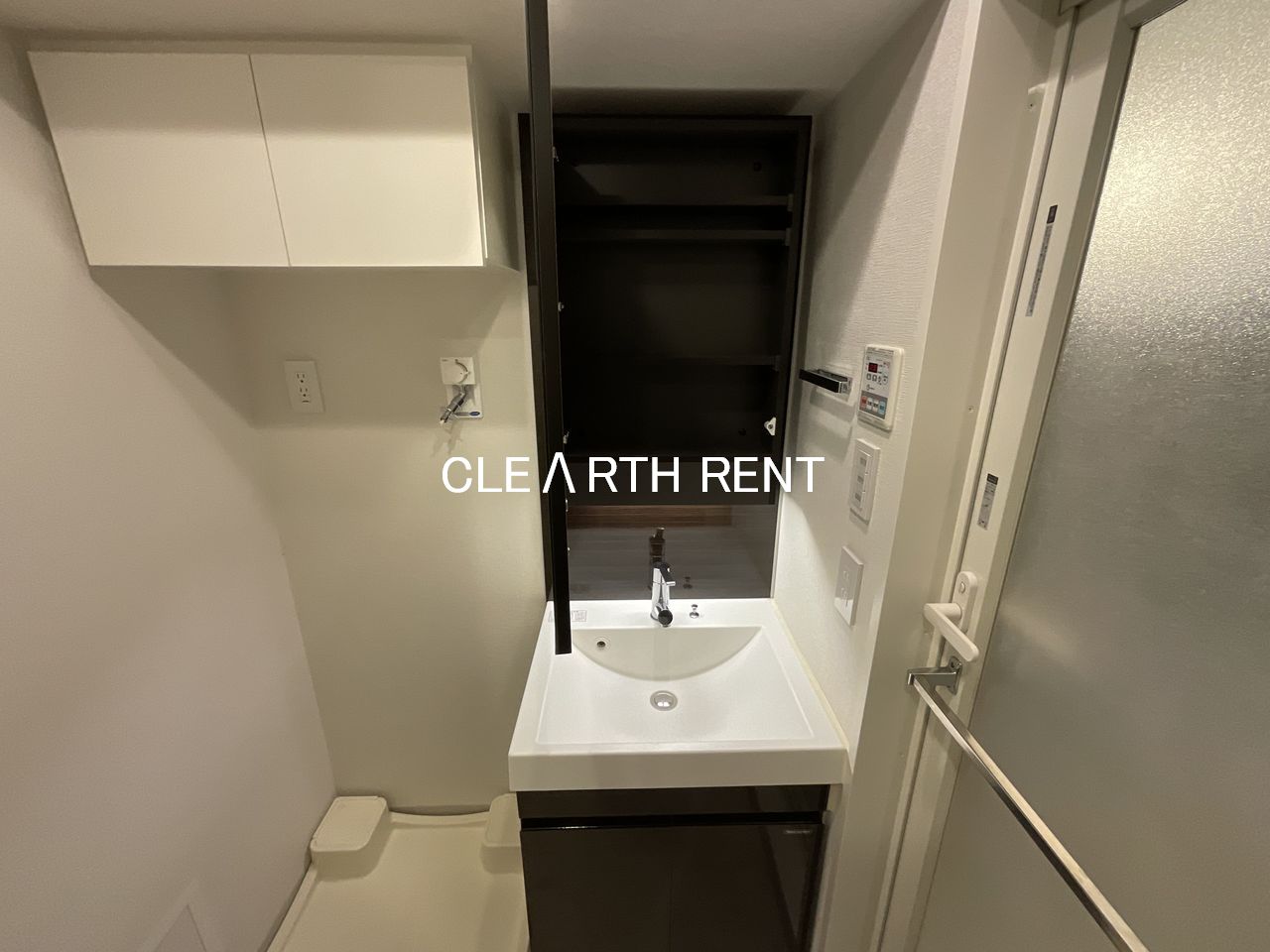 洗面設備　同タイプ別住戸写真となります。現況と異なる場合がございます。