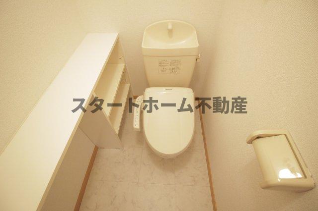 トイレ　ゆったりとした空間のトイレです