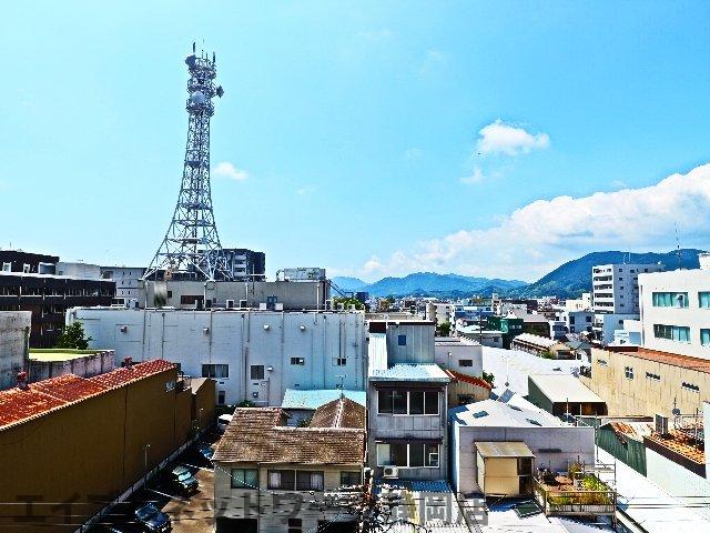 【静岡市葵区研屋町のマンションの眺望】