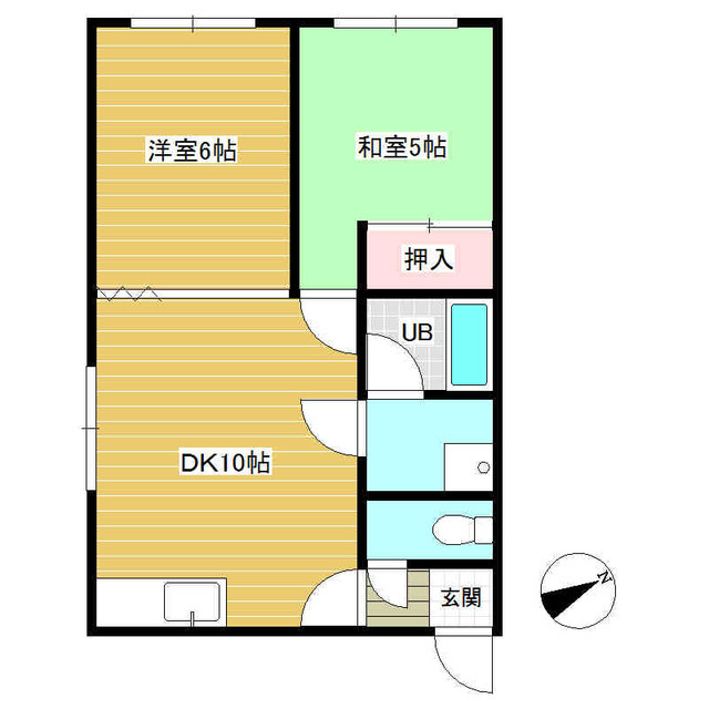 ハイツリーブラの間取り