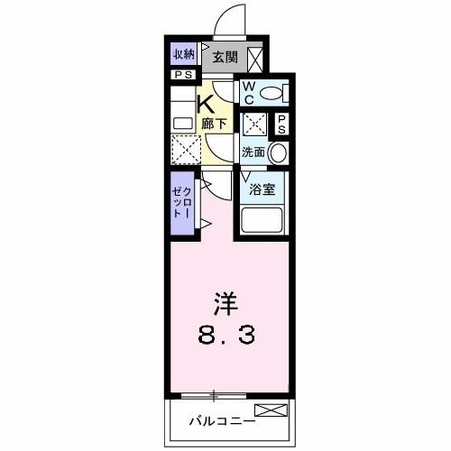 セイント野並の間取り