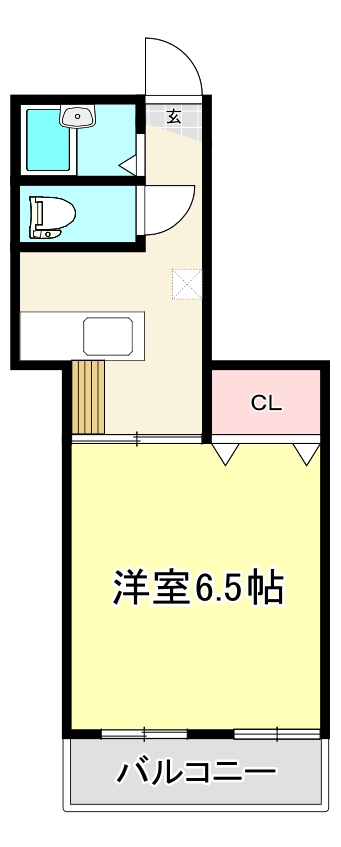 【コランバスハイツの間取り】