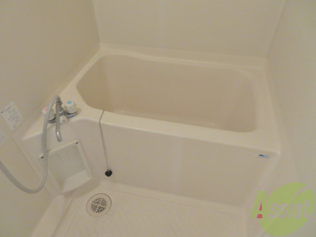 バス・シャワールーム　浴室はゆったりと浸かれるサイズ感になっていますね。