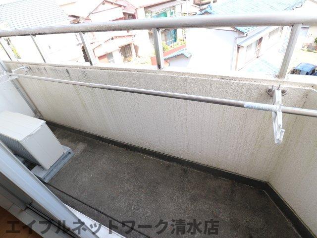 【静岡市清水区川原町のマンションのバルコニー】