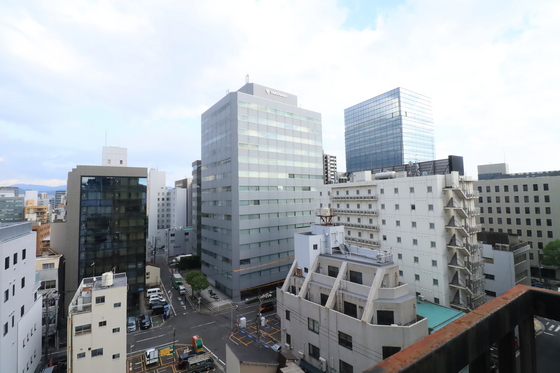 【広島市中区幟町のマンションの眺望】