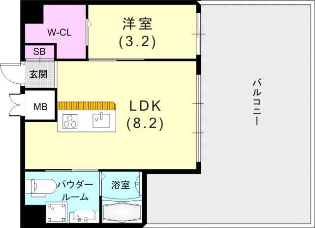 ザ・コッチ神戸の間取り