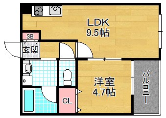 ＪＯＹＦＵＬ・ＨＯＵＳＥ津田駅前の間取り