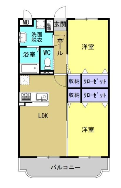 Ｃｏｃｏｓｔａの間取り