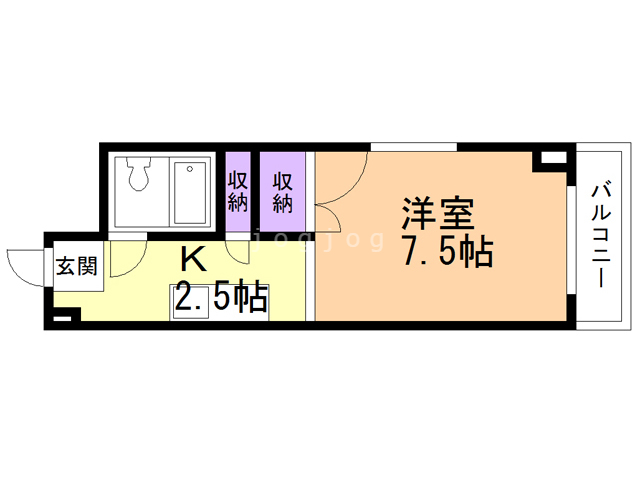 ＢＥＴＴＥＲ　Ｒ０３の間取り