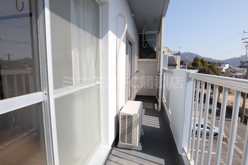 バルコニー　モデルルーム