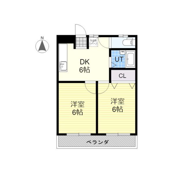 下野市文教のマンションの間取り