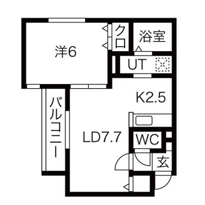 仮称）栄町３丁目APの間取り