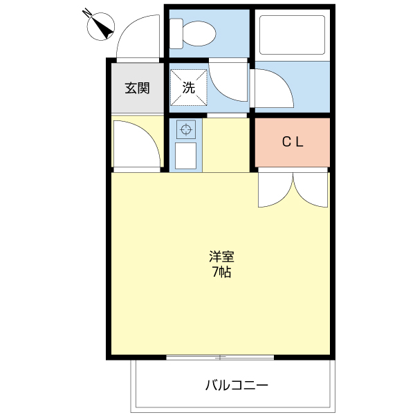 αＮＥＸＴ高根第１の間取り