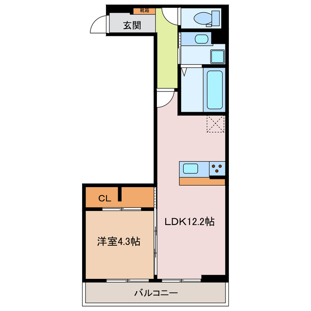 D-chambre掛樋の間取り