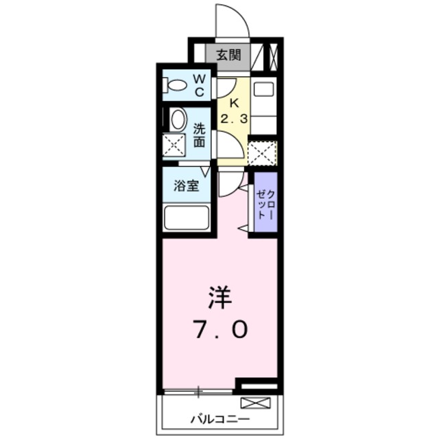 K・SガーデンIの間取り