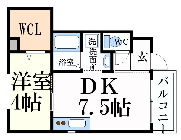 コンフォート双葉の間取り