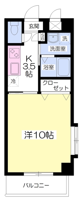 ドルーク道後南町の間取り