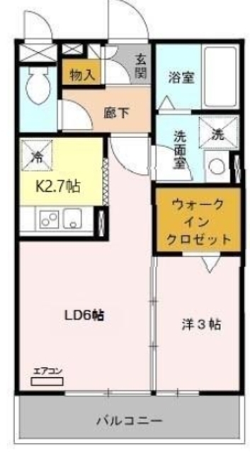 ベルレージュの間取り