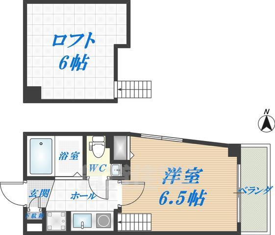 エスグランデ渋川の間取り