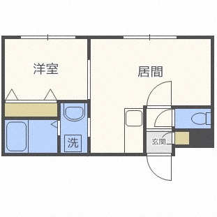 カハラ白石の間取り