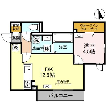 D-residence新庄　IIの間取り