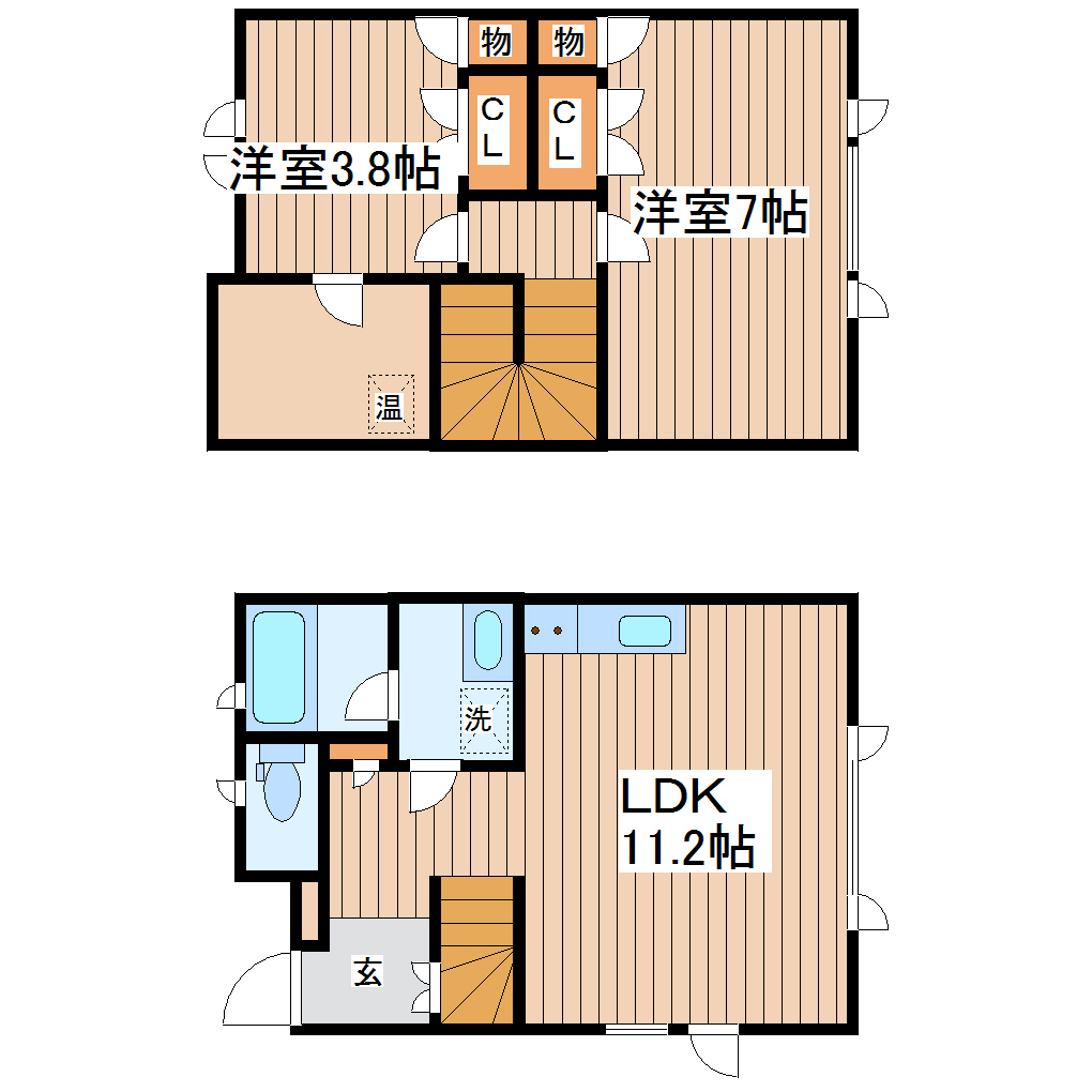 Tsハウスの間取り