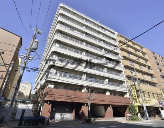 台東区根岸のマンションの建物外観