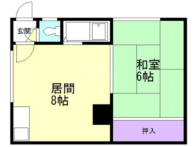 コーポ大沼の間取り