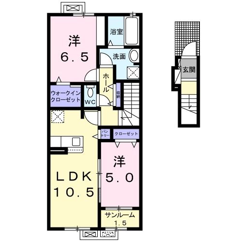 グレイス中村の間取り