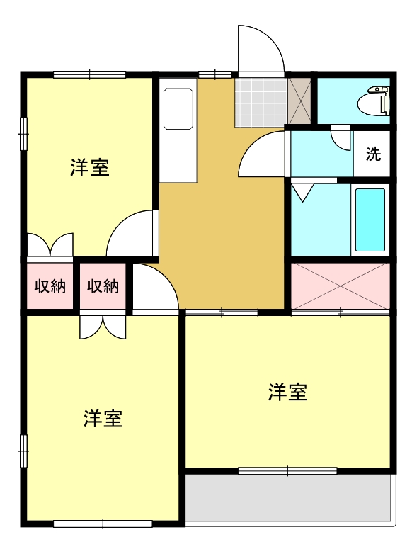 グリーンハウス参番館の間取り