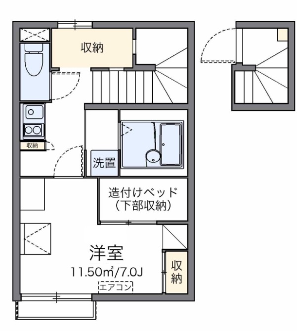 エブリシンの間取り