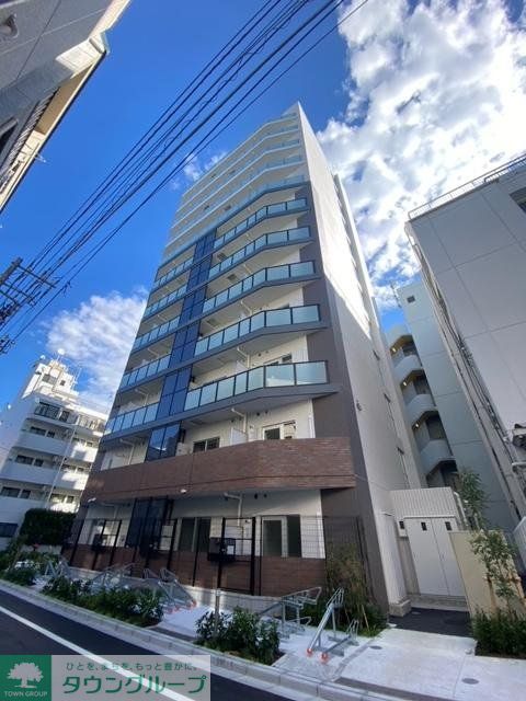 【豊島区巣鴨のマンションの建物外観】