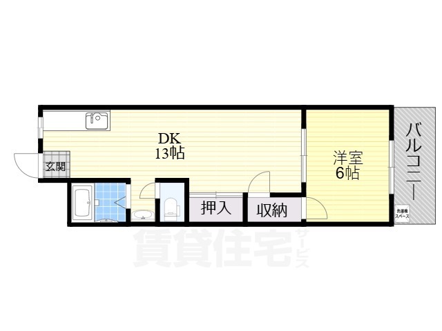 山下マンションの間取り