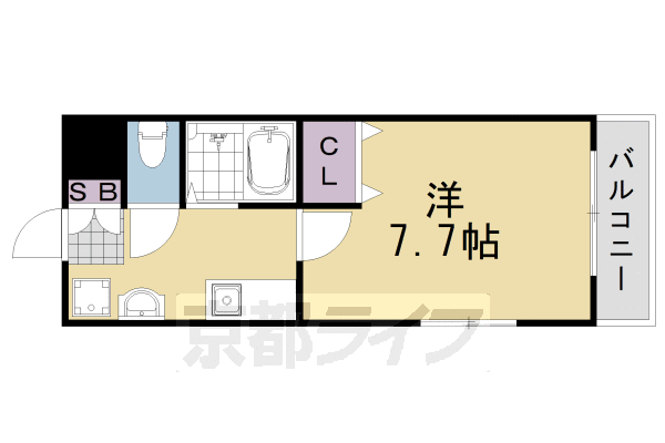 桂川ショウエイマンションの間取り