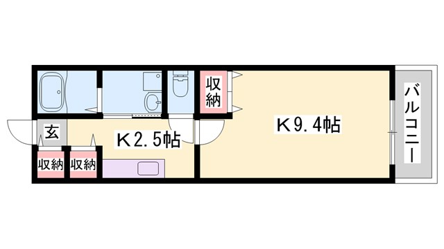 コンコルドラファイエットIVの間取り