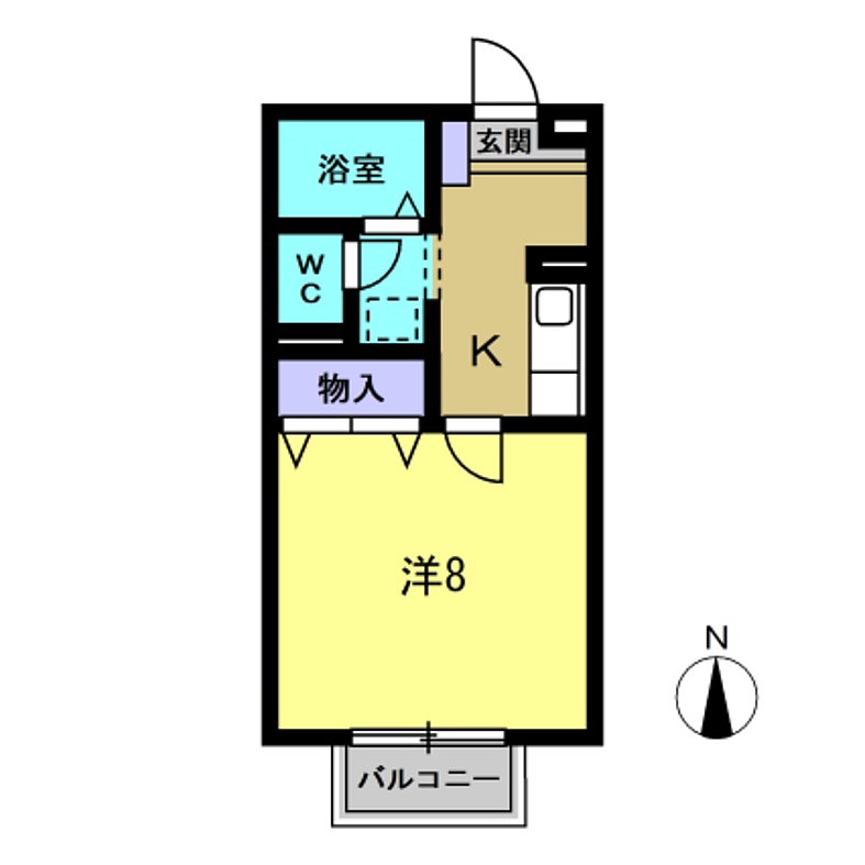 エスペランサ上池の間取り