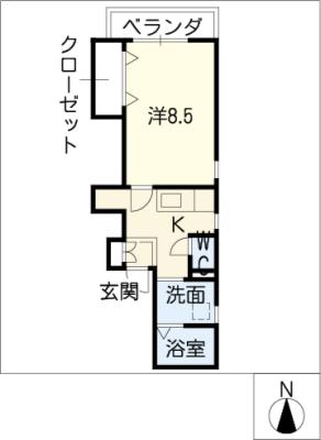 グリーンリーフ川名山の間取り