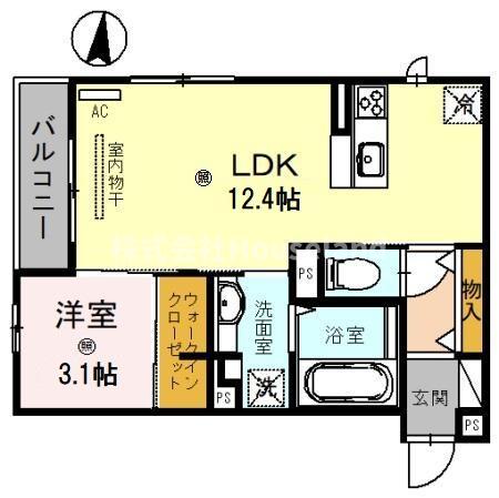 D-room東公園の間取り