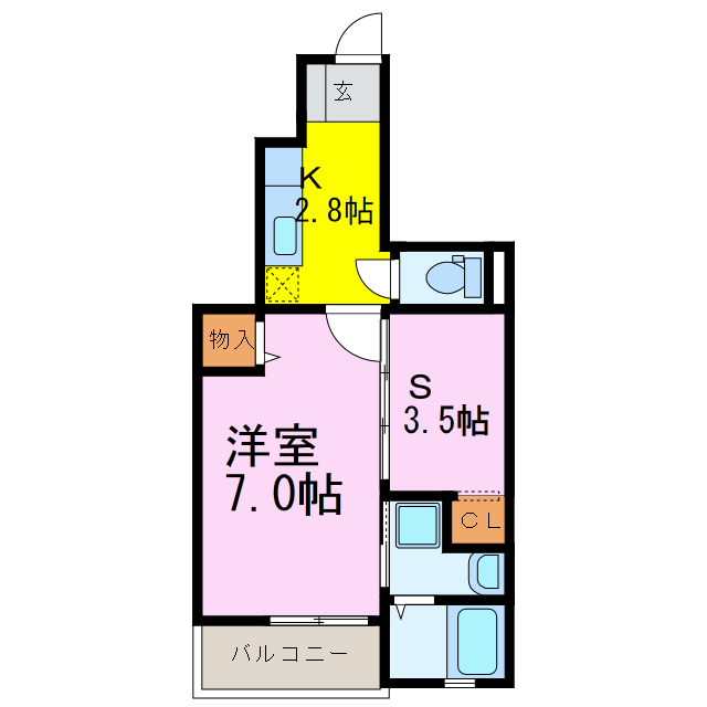 サンモリッツの間取り