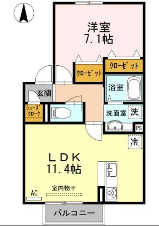 トレフルブランの間取り