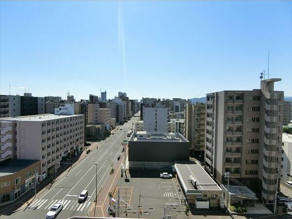 【札幌市北区北二十条西のマンションの眺望】