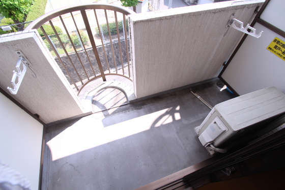 バルコニー　※別部屋の写真です