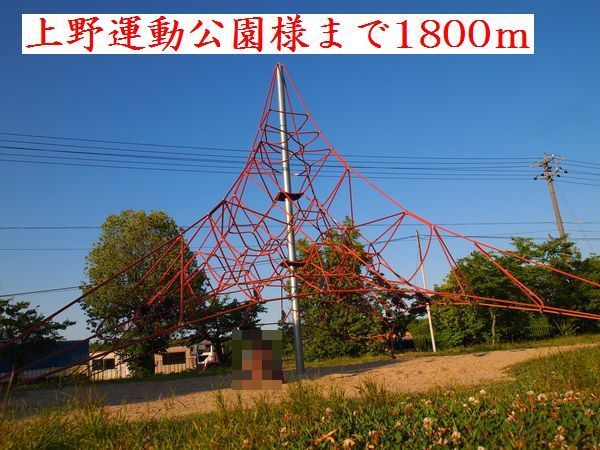公園　上野運動公園様（公園）まで1800m