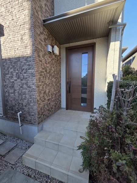 エントランス　庭