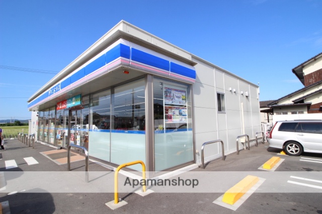 コンビニ　ローソン／撫川店（コンビニ）まで400m