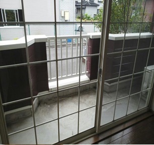 バルコニー　南向きバルコニー