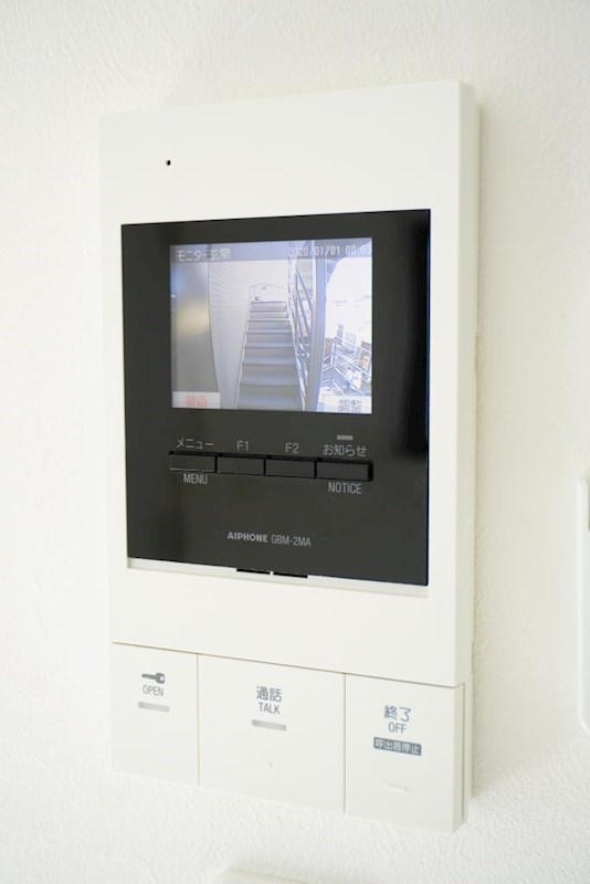 セキュリティ　来客時に便利なＴＶモニターホン